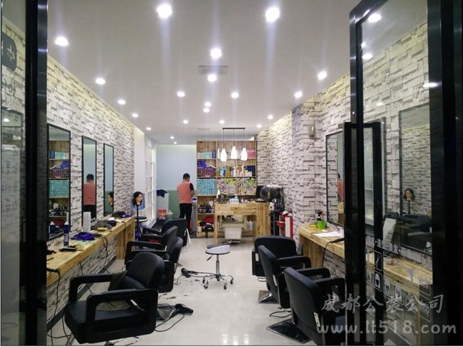 理發(fā)門(mén)店裝修設(shè)計(jì)效果圖