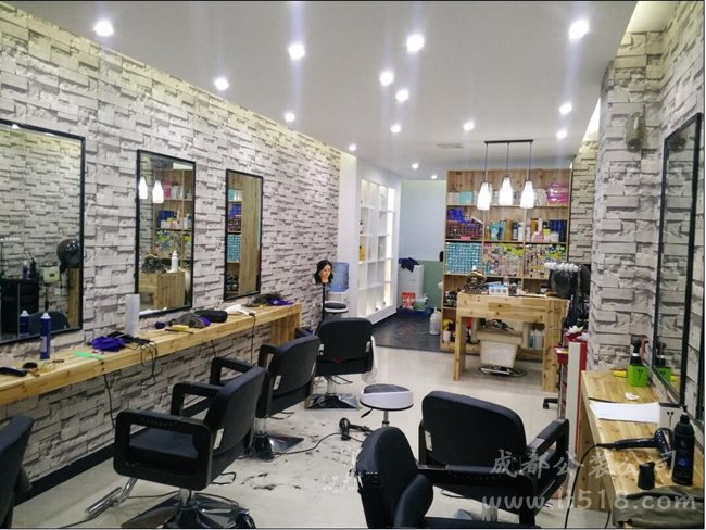 理發(fā)門(mén)店裝修設(shè)計(jì)效果圖3