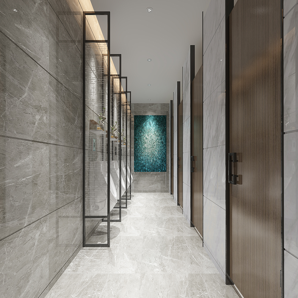 寫字辦公樓洗手間裝修設計效果圖