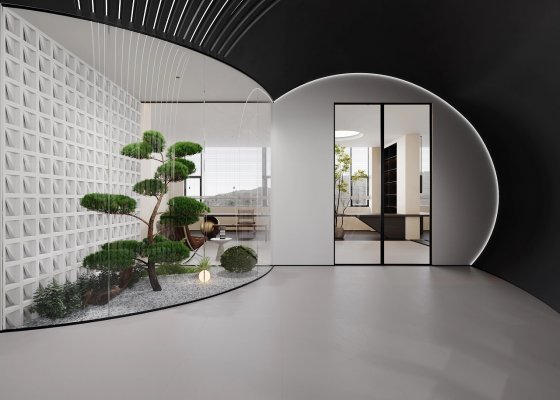 辦公室裝修引入風景的好處？（3個風景實用設計方法）