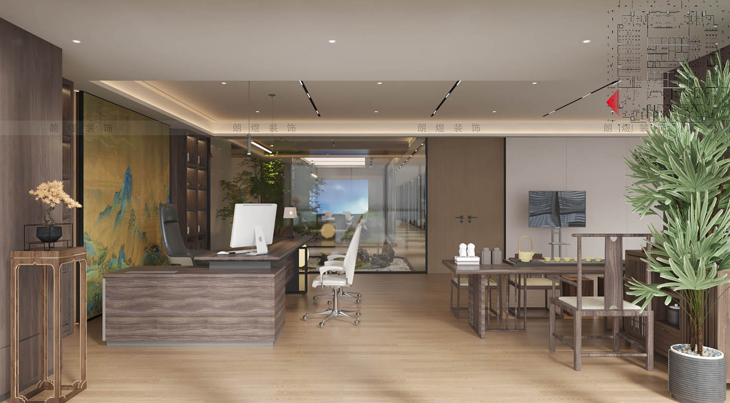 董事長辦公室裝修效果圖/4