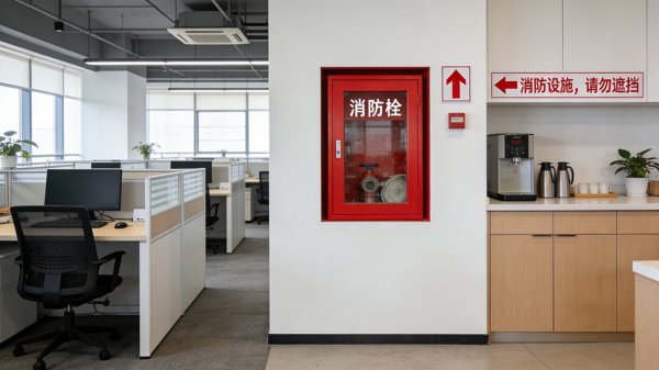 辦公室裝修可以把消防栓安裝在獨立房間內嗎？